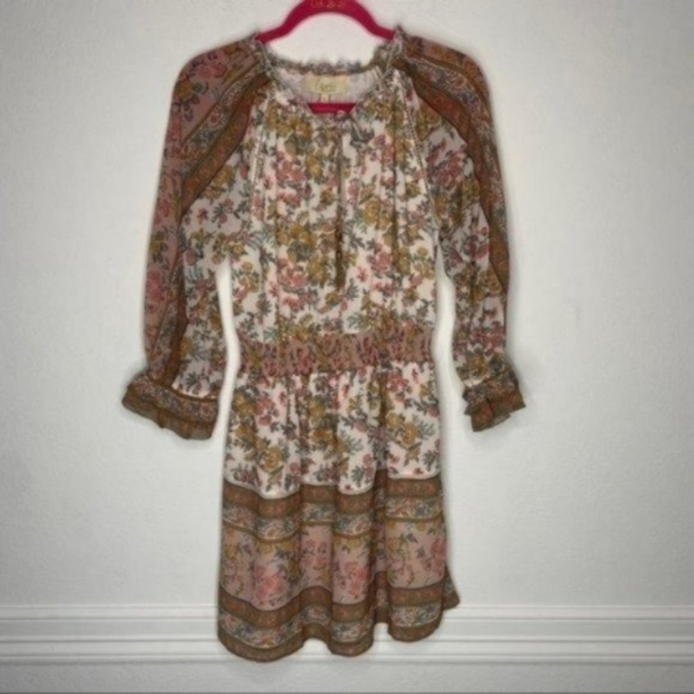 Love The Label Love Sam Boho Floral Dress Size S